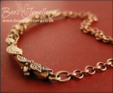 Twig necklace hand sculpted with leaves, seed pods and berries