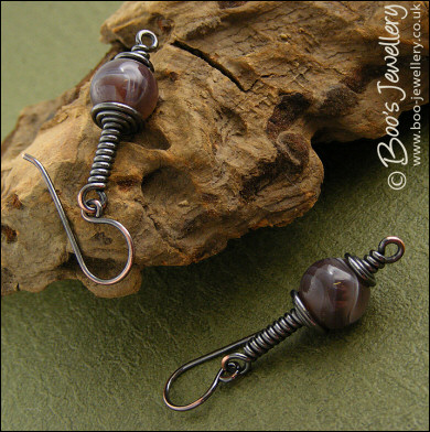 RESERVED - earrings for a customer commission