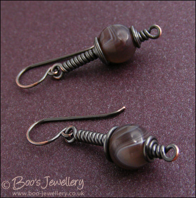 RESERVED - earrings for a customer commission